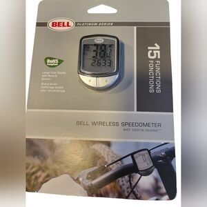 Bell Platinum Series Wireless Bike Speedometer - 15 Function & Calorie Counter